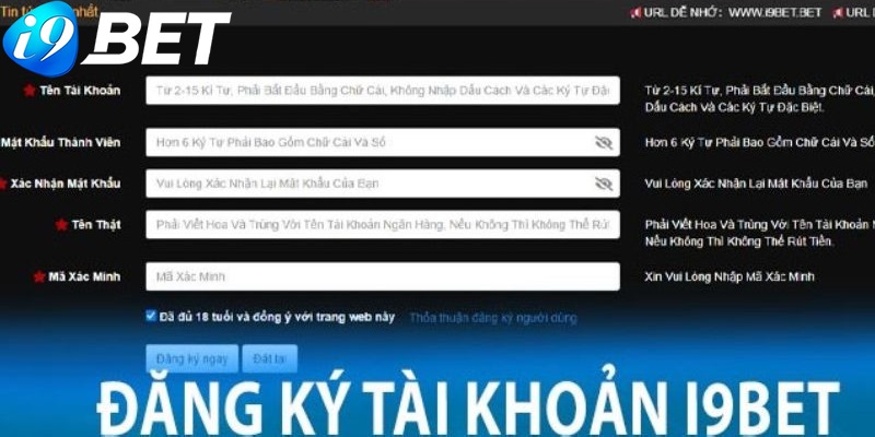 Tạo tài khoản để tham gia chơi game bài hấp dẫn tại i9bet